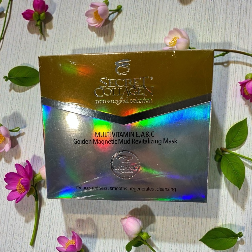 Multi Vitamin E, A & C Golden Magnetic Mud Revitalizing Mask